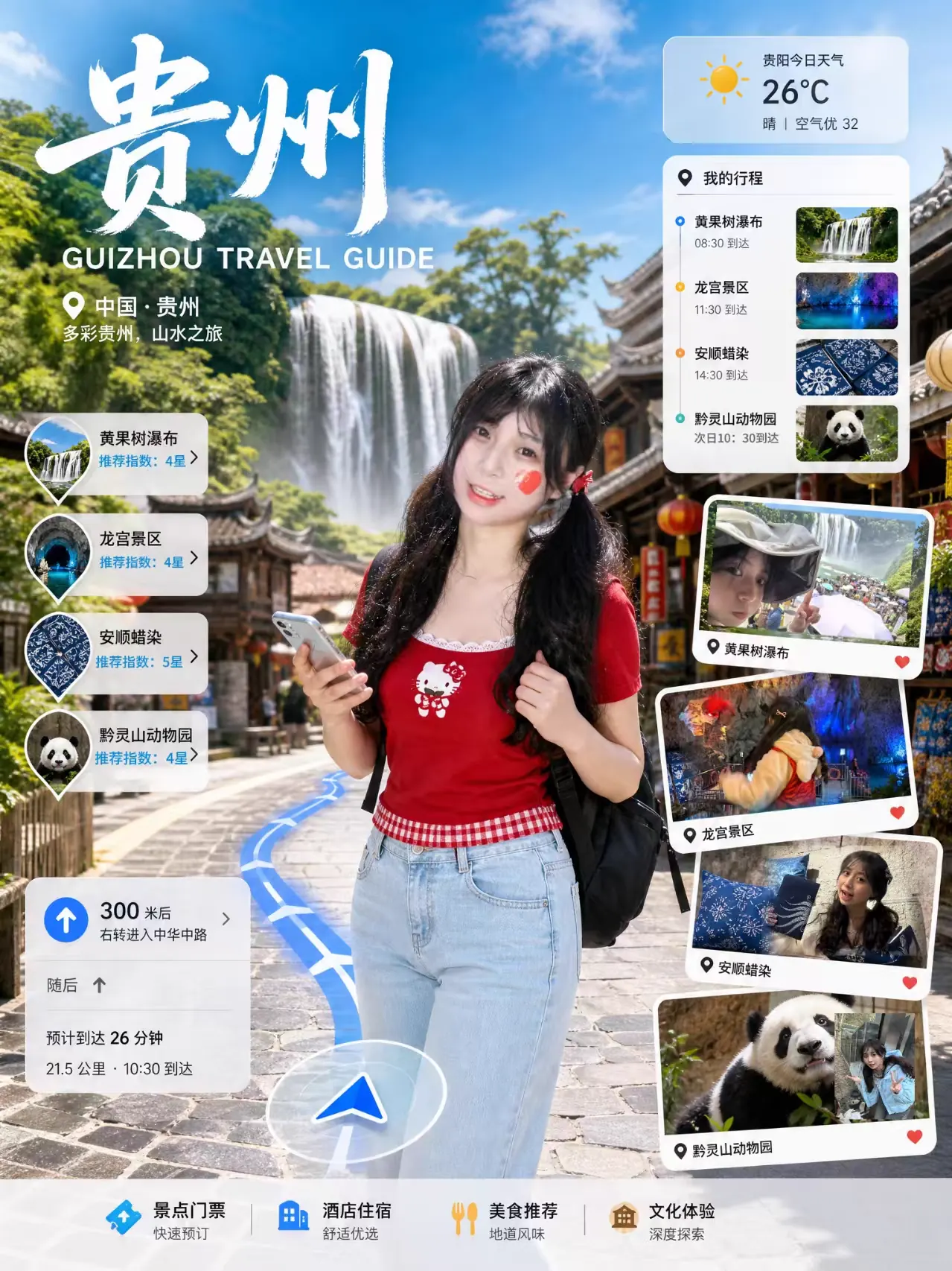 旅行足迹图